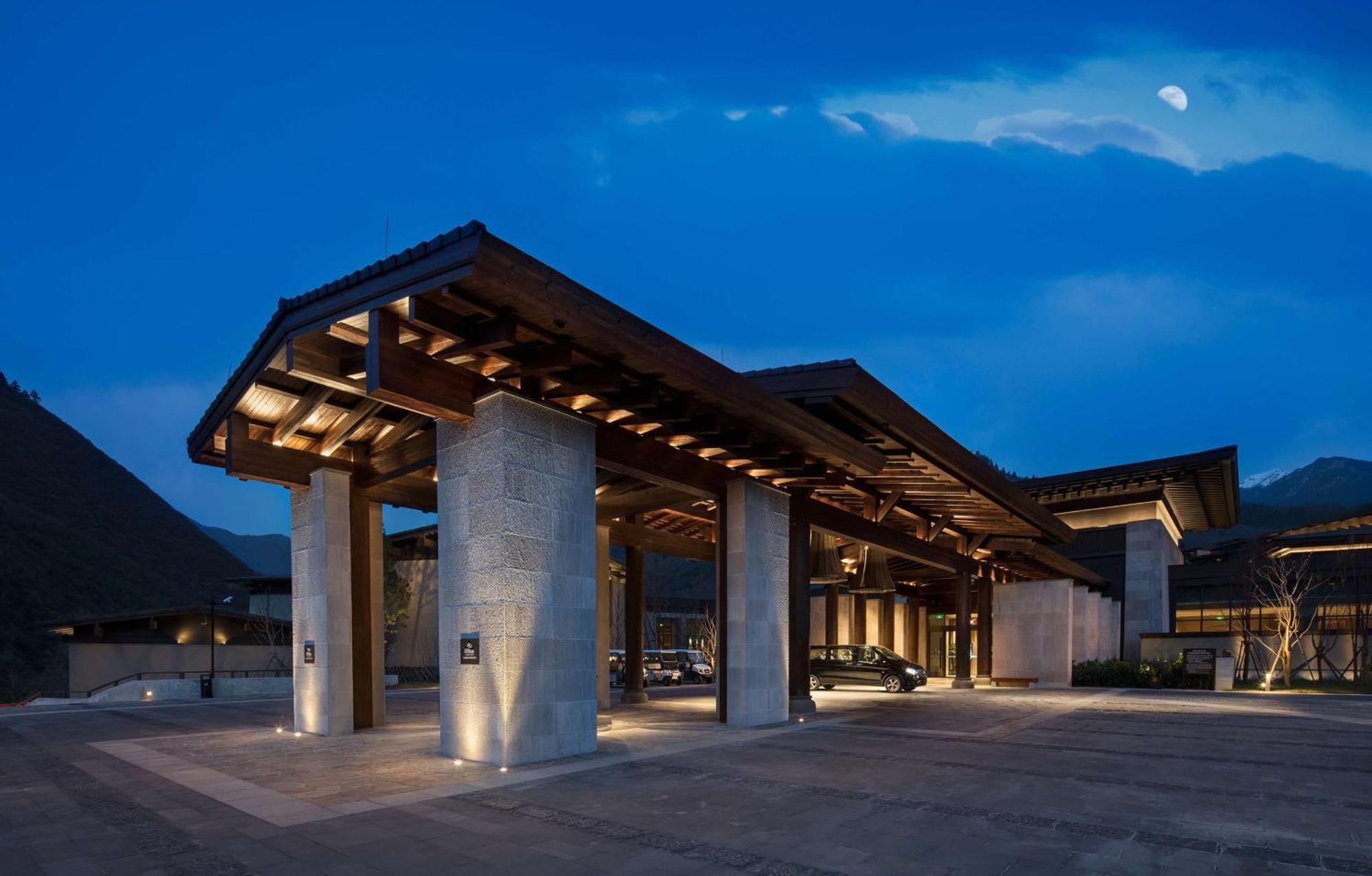 ฮิลตัน จิ้วจ่ายโกว รีสอร์ต Hotel Zhangzha Town ภายนอก รูปภาพ