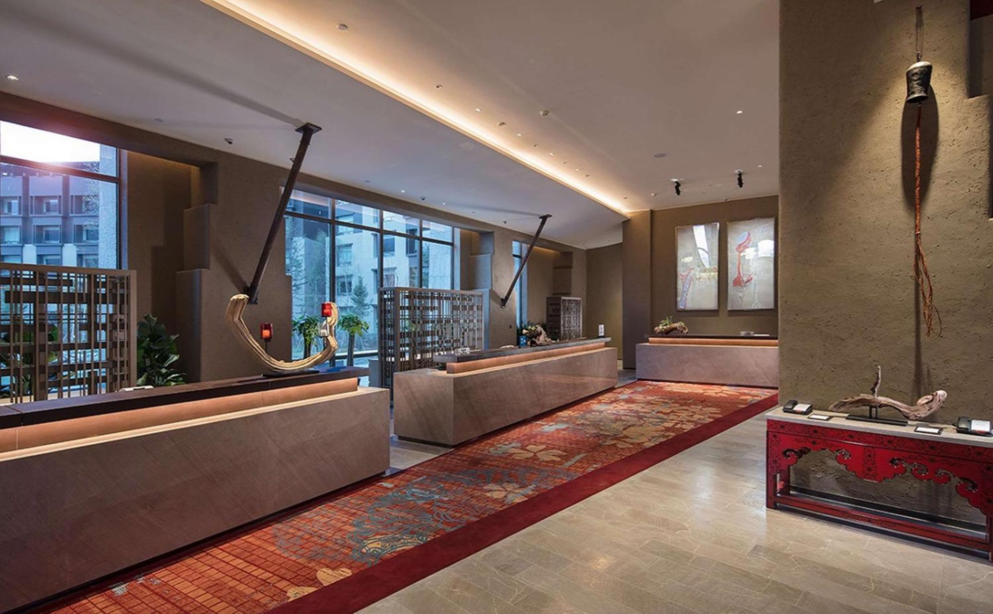 ฮิลตัน จิ้วจ่ายโกว รีสอร์ต Hotel Zhangzha Town ภายนอก รูปภาพ